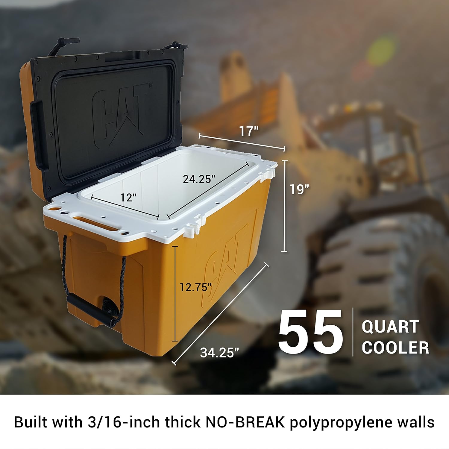 cat 55 qt cooler