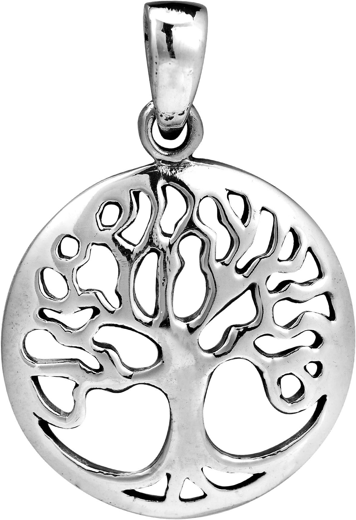 Thriving Tree of Life .925 Sterling Silver Pendant