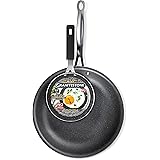 GRANITESTONE 2688 12" Non-stick, No-warp, Mineral-enforced, PFOA-Free Frying Pan with Mini Egg Pan