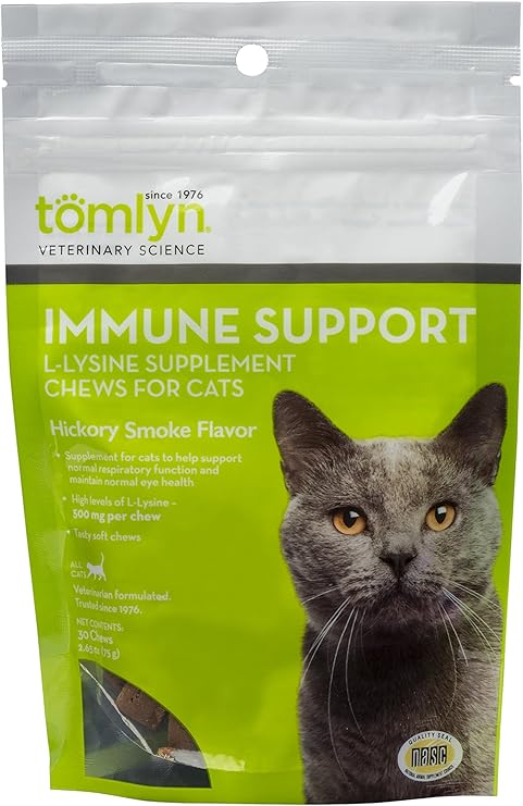 best lysine treats for cats