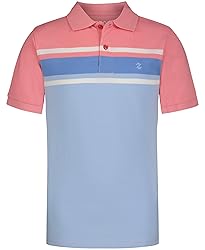 IZOD Boys' Short Sleeve Pique Polo