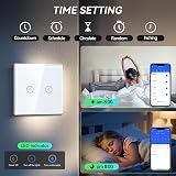 BSEED Smart Light Switch 2 Gang WiFi Alexa Google Home 2 Way Multi-Way view 6