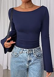 PRETTYGARDEN Women's Long Sleeve Shirts 2025 Fall