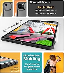 TineeOwl iPad Pro 11 inch Case 2022, 2021, 2020