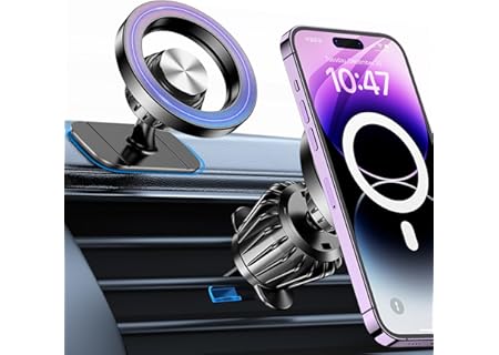 Kaistyle for Magsafe Car Mount【20 Strong Magnets】Magnetic Phone Holder for ...