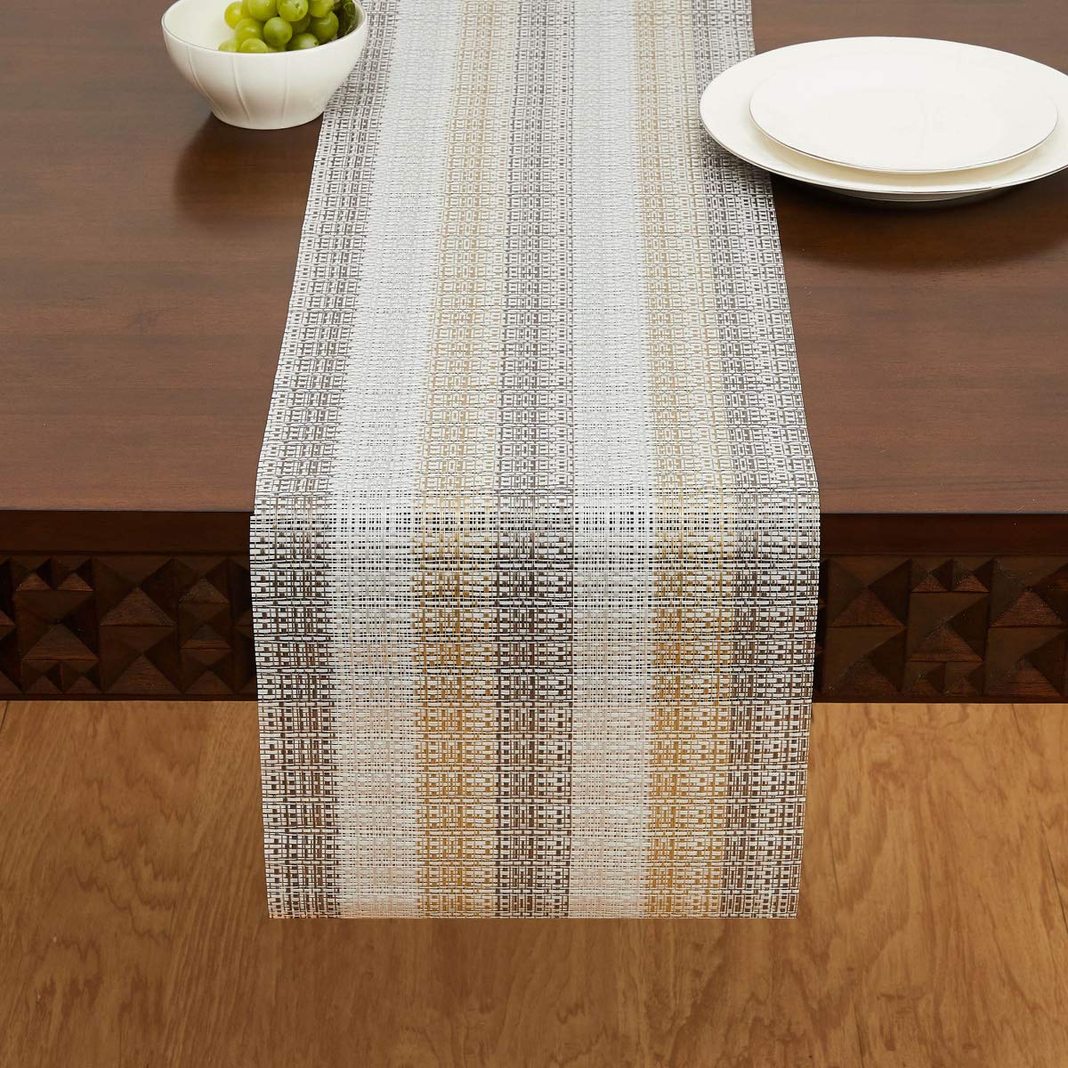 Buy Home Centre Woven Table Runner Beige Online at Low Prices in India Amazon.in