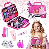 Toysical Princess Kids Makeup Kit for Girl - Real, Non Toxic Makeup for Kids kit with Remover, Washable Toddler Makeup Kit - Birthday Gift Pretend Play Makeup for Ages 3 4 5 6 7 8 9 10 Years Old