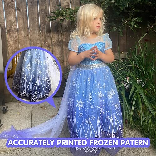 UPORPOR Light Up Princess Costume Dress Girls Halloween Costumes