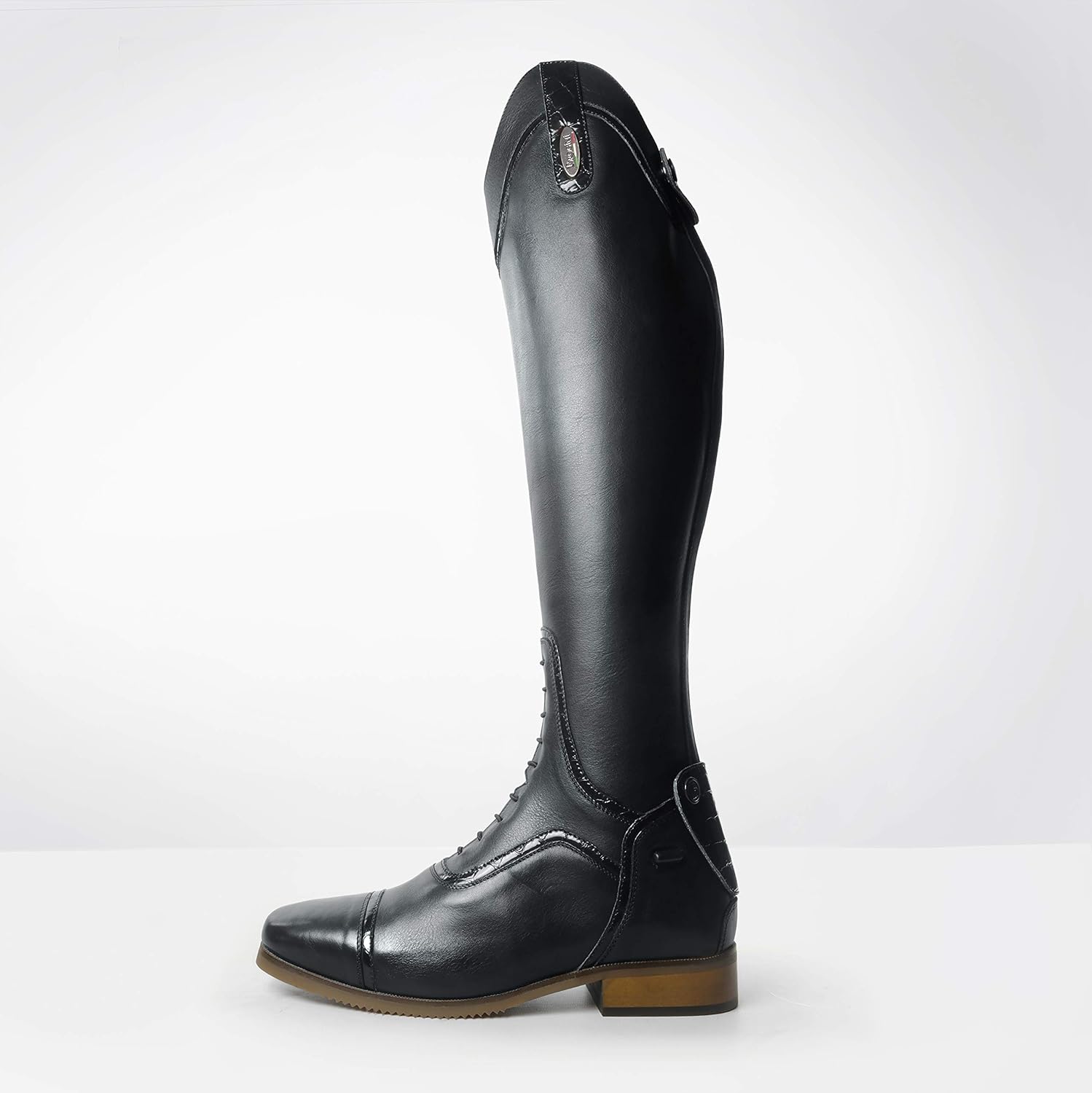 Brogini Unisex's Sanremo Field Boots Size 36 (3.5) Calf 4 (35cm) Black