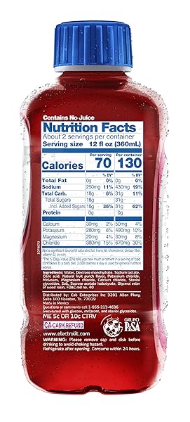 ELECTROLIT, ELECTROLYTE BEVERAGE, FRUIT PUNCH, 21 FL OZ BOTTLE )
