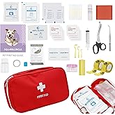 Pet Emergency Kit - Pet First Aid Kit for Dogs and Cats, Dog Camping Essentials, Dog Travel Accessories, Ideal for Home, Trav