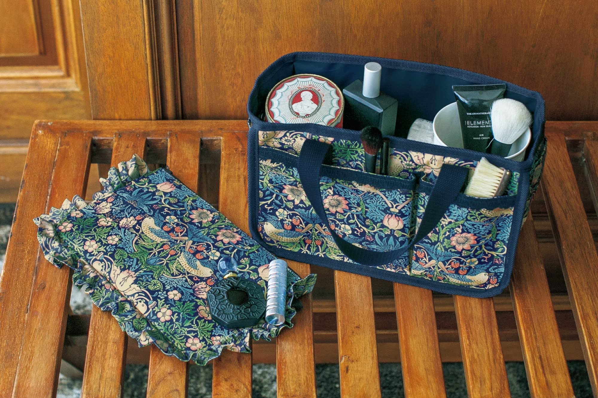 【WILLIAM MORRIS ムック本 付録】ウィリアム・モリス インテリアトート&ポーチ