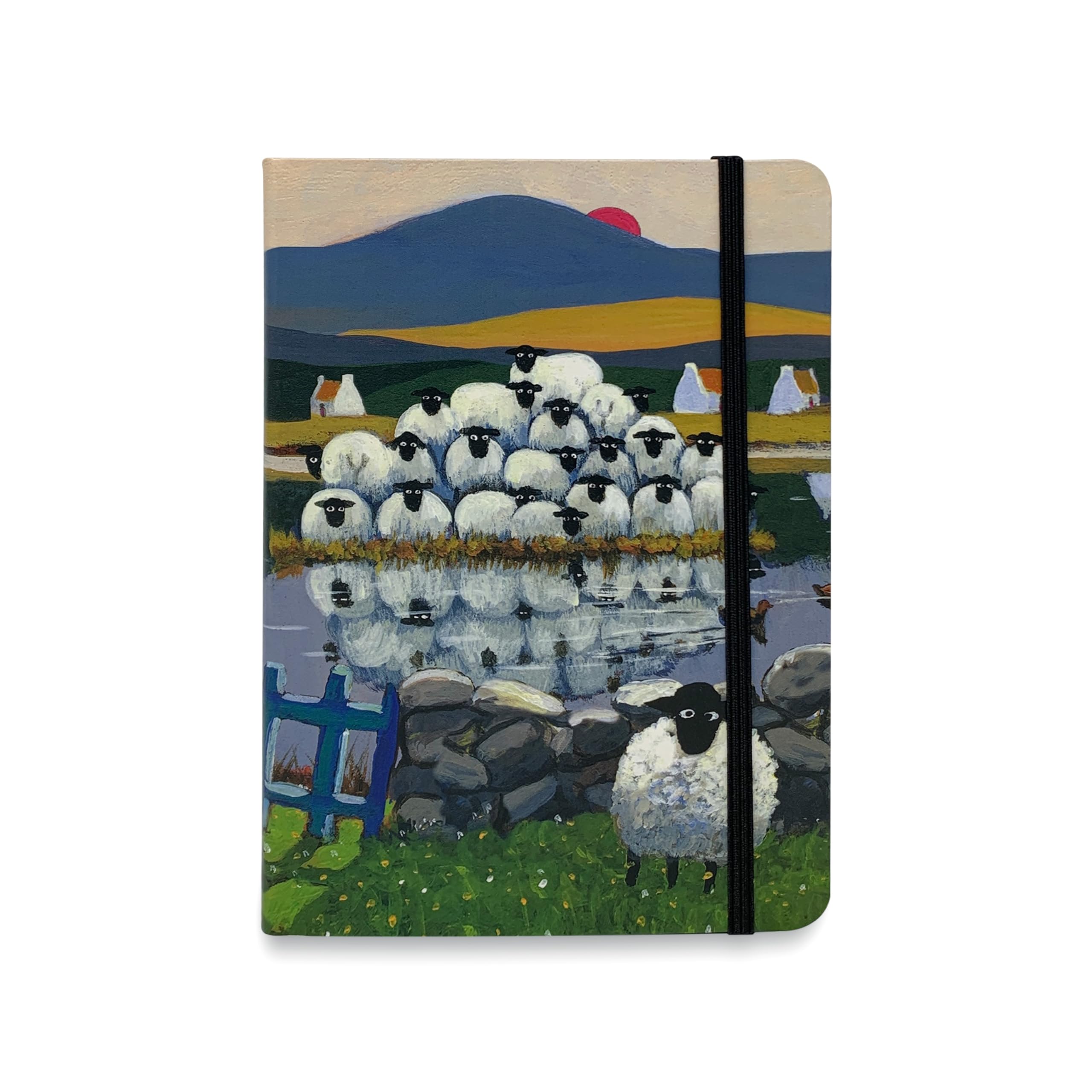"Isle of Ewe" Flexible Pocket Notebook by Thomas Joseph - I Love You Notepad