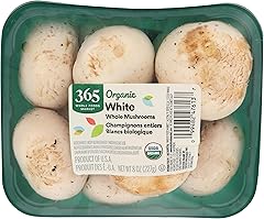 Organic White Mushroom, 8 Ounce