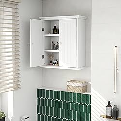 ChooChoo Bathroom Wall Cabinet, Over The Toilet