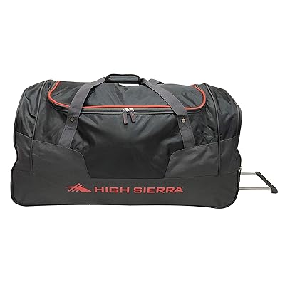 High Sierra MercuryRed Line Wheeled Duffel Bag Zimbabwe Ubuy