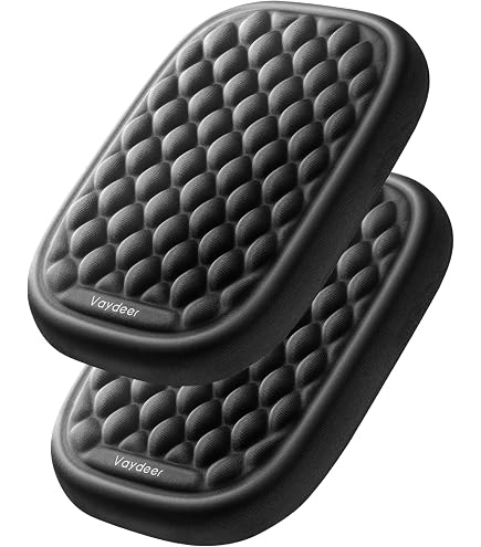 Gray Technogel Gelkissen 2er Set – Ellenbogenschoner Für Schreibtisch, Ergonomisch, Deutsch