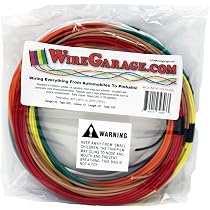 thumbnail image 2 of Yellow Blue Striped Automotive Gxl Copper Wire 16 Ga Awg Gauge Truck Motorcycle Rv General Purpose Defferent Lengths Available 1404034921 2 of 10