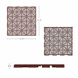 Deck Tiles - 6-Pack Pavers - Polypropylene