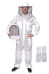 USKEEPERS 3-Layer Ultra Ventilated Bee Suit for Men
