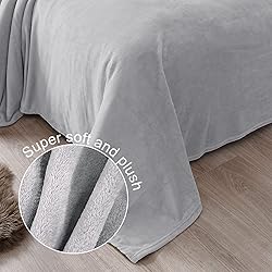 Exclusivo Mezcla Fleece Blanket for Bed, Super Soft