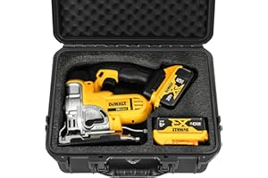 Dewalt Jigsaw Case - Waterproof Hard Tool Box for 20V Jig Saw DCS334B/DCS331B, Combo Kit Bag (Case Only)