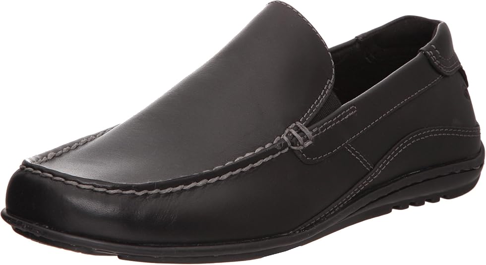 Rockport Mens Casual Shoes Leather Black UK Shoe Size 6 Amazon