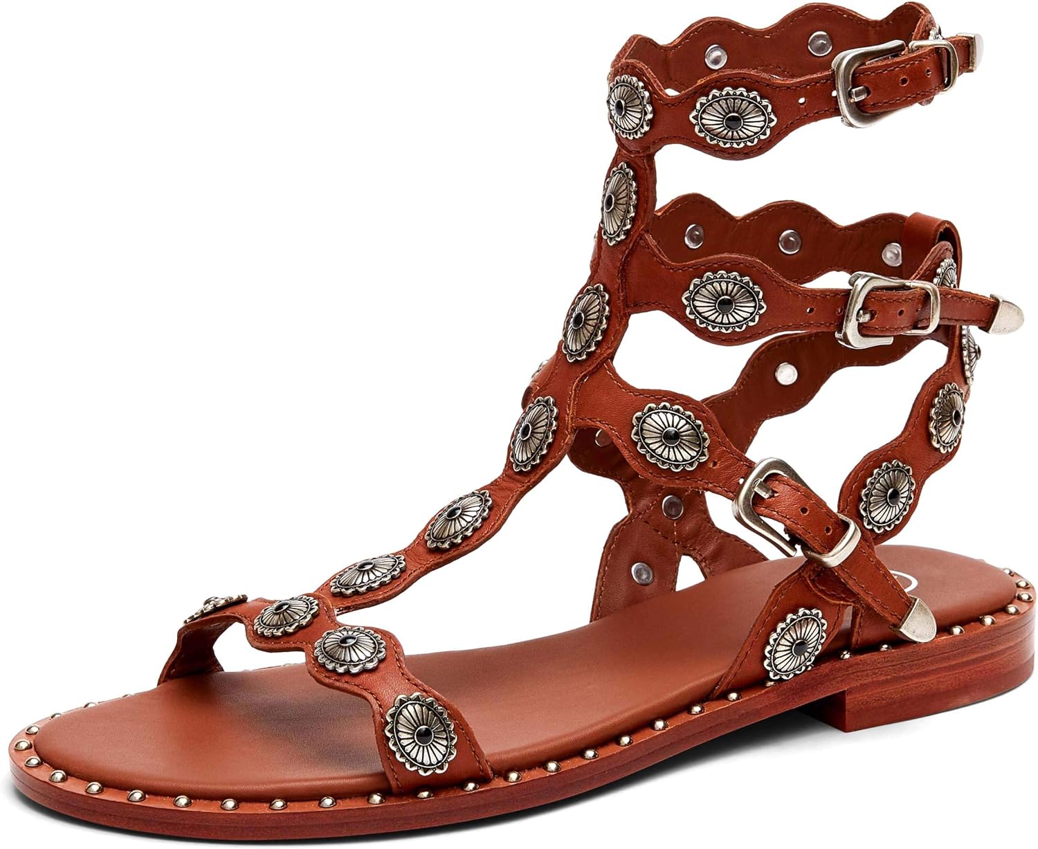 ash studded flat sandals