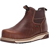 Georgia Boot AMP LT Wedge Steel Toe Waterproof Chelsea Work Boot