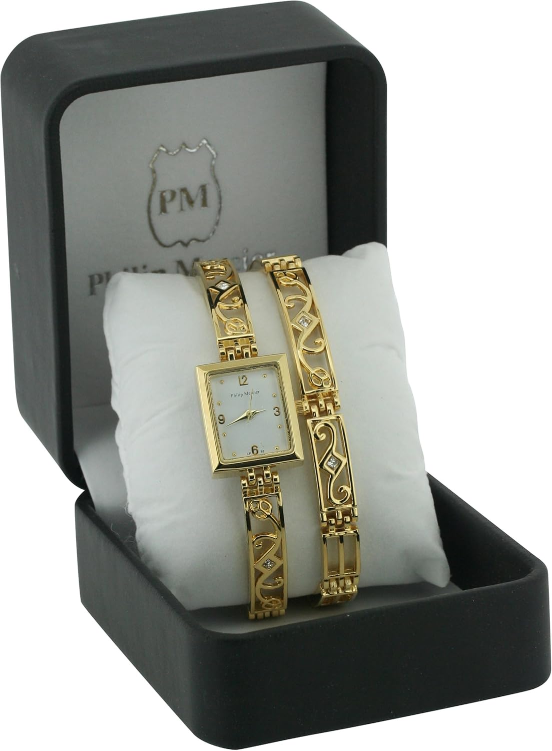 Philip Mercier Ladies Watch GiftsetLP65/C Amazon.co.uk Watches