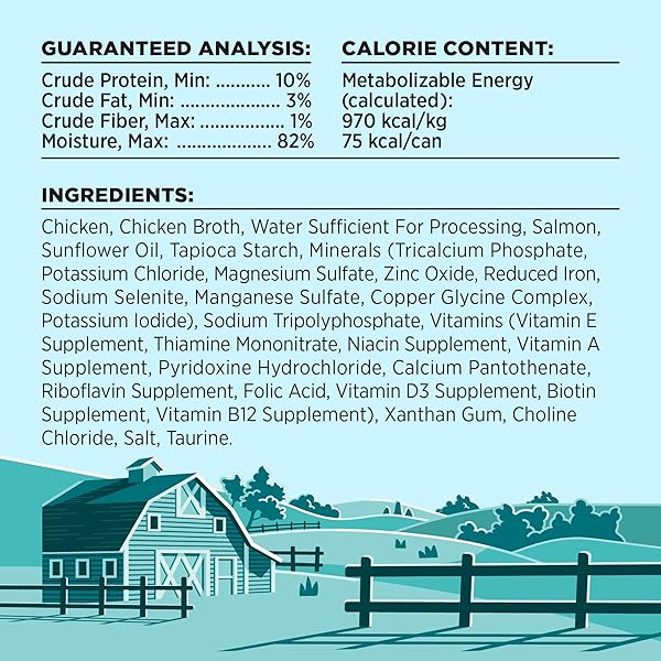 BIXBI LIBERTY CANNED WET CAT FOOD – GRAIN FREE, CHICKEN AND SALMON RECIPE IN BROTH, 2.75 OUNCE (PACK OF 24)