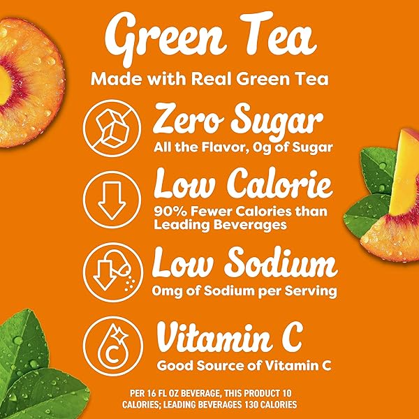 CRYSTAL LIGHT SUGAR-FREE PEACH MANGO DRINK MIX (10 ON-THE-GO PACKETS)