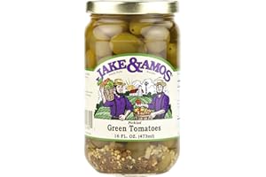 Jake & Amos - Pickled Green Tomatoes / 2 - 16 Oz. Jars