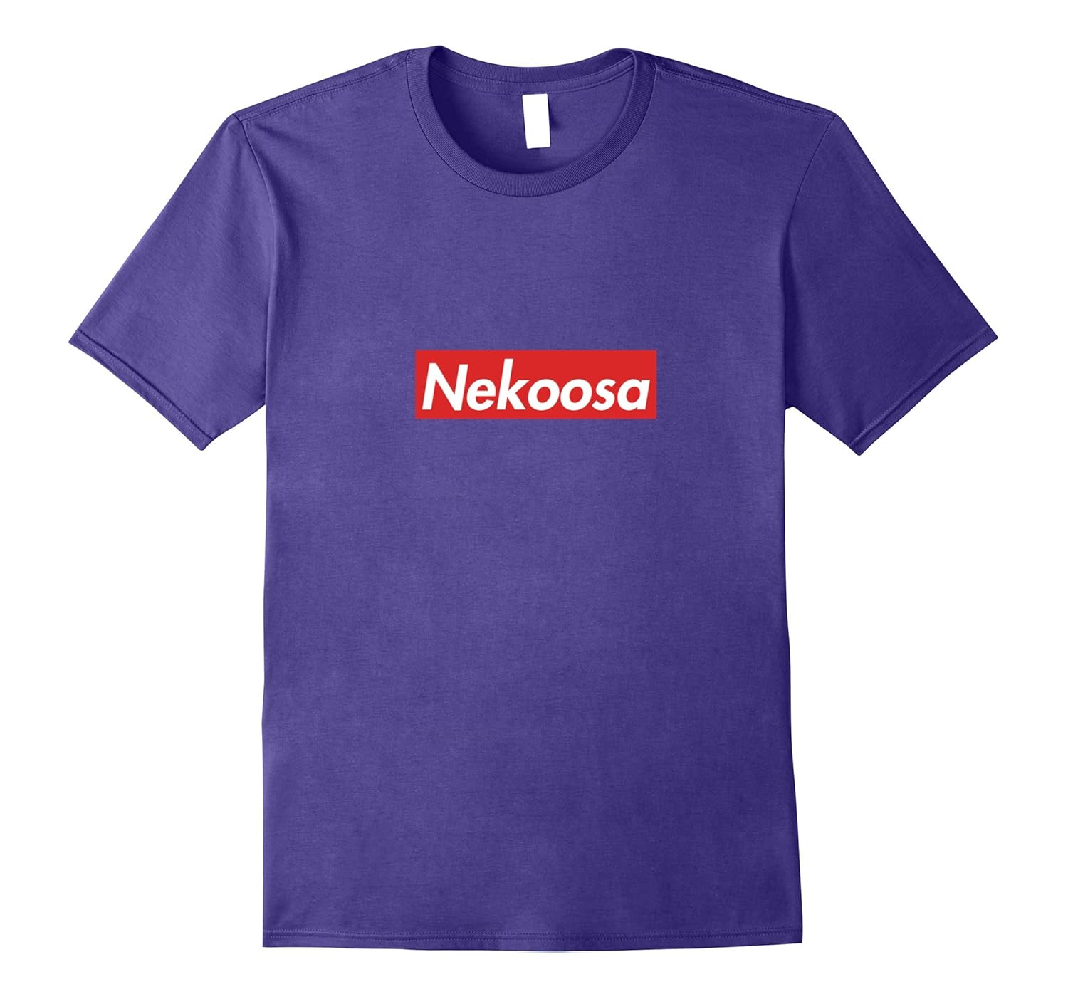 Mens Nekoosa red logo t-shirt-ANZ