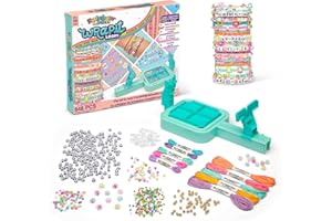 Rainbow Loom: Wrap it Loom Bracelet Maker - DIY Friendship String Bracelet Kit, 600 Beads, 4 Bracelet Styles, Jewelry Crafting Activity, Kids Ages 8+