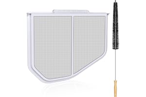 Uszily W10120998 Lint Filter Replacement for Kenmore Maytag Whirlpool Dryers, Upgraded Stainless Steel Mesh Screen, Ultra Durable Lint Trap with Dryer Vent Lint Brush