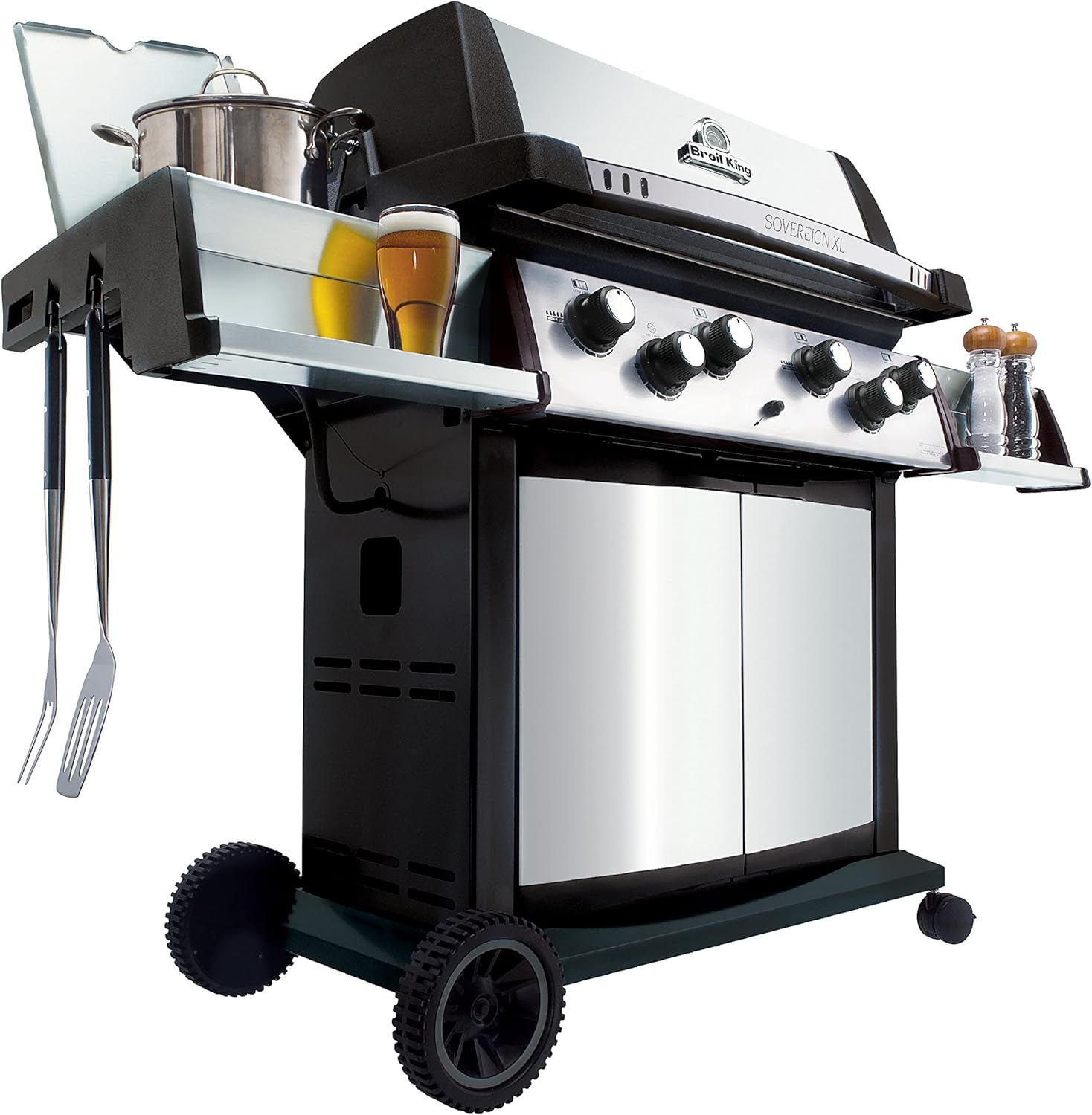 Review Broil King 988844 Sovereign XLS 90 Liquid Propane Gas Grill with