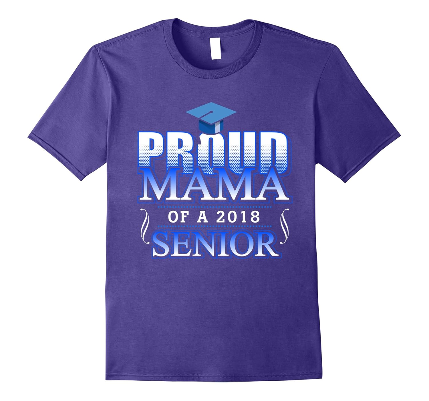 Proud Mama of a 2018 Senior_Class of 2018 T shirt for Women-ANZ