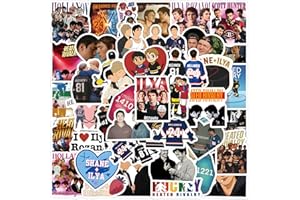 62PCS Heated Rivalry Merch Stickers, Cute Cartoon TV Show Vinyl Gifts Waterproof Decals for Laptop Bumper Skateboard Water Bo