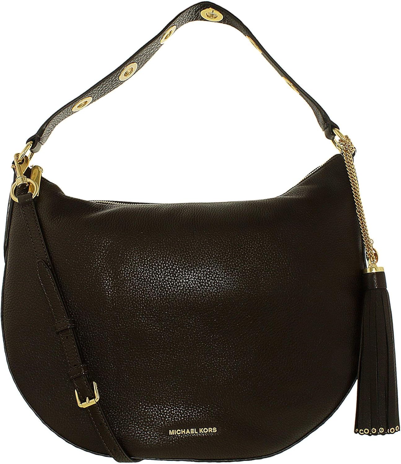 Michael Kors Women's Large Brooklyn Convertible Leather