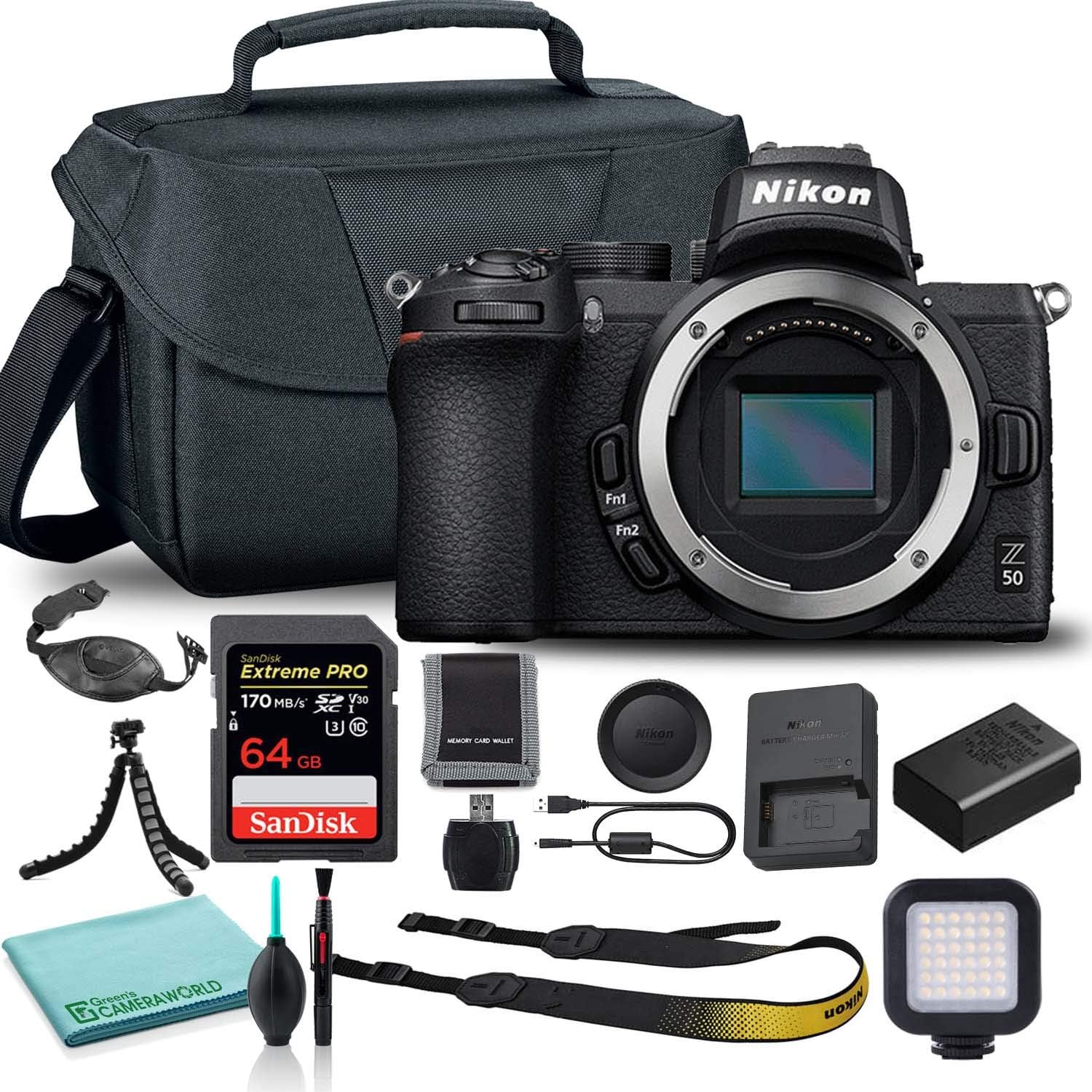Nikon Z50 Mirrorless Digital Camera (Body Only) (1634) USA