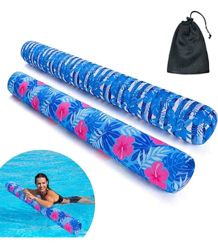 3 nouilles de piscine solides de 150 cm, nouilles de natation en