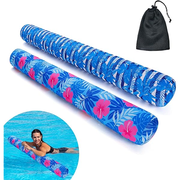 Pool Noodles Jumbo Inflatable Swimming Noodles Set Pack Fabric - Main Image