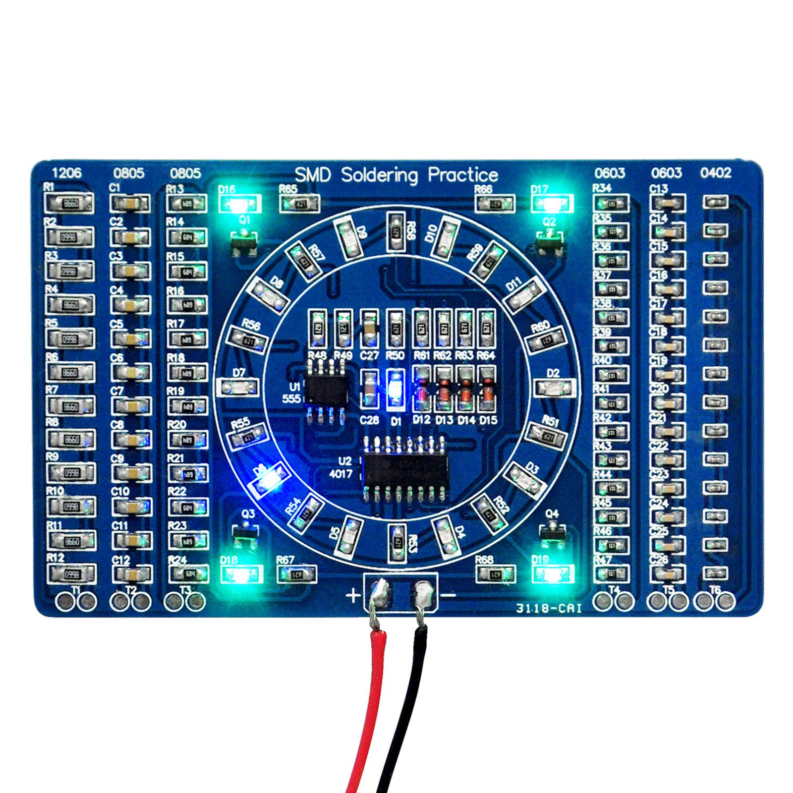 Gikfun DIY SMD SMT Welding Practice Soldering Skill