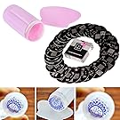 Professional Manicure Nail Art Set Kit With Polish Stamp Stamping Image Plates Accessories And Nail Art Stamper And Scraper By VAGA®