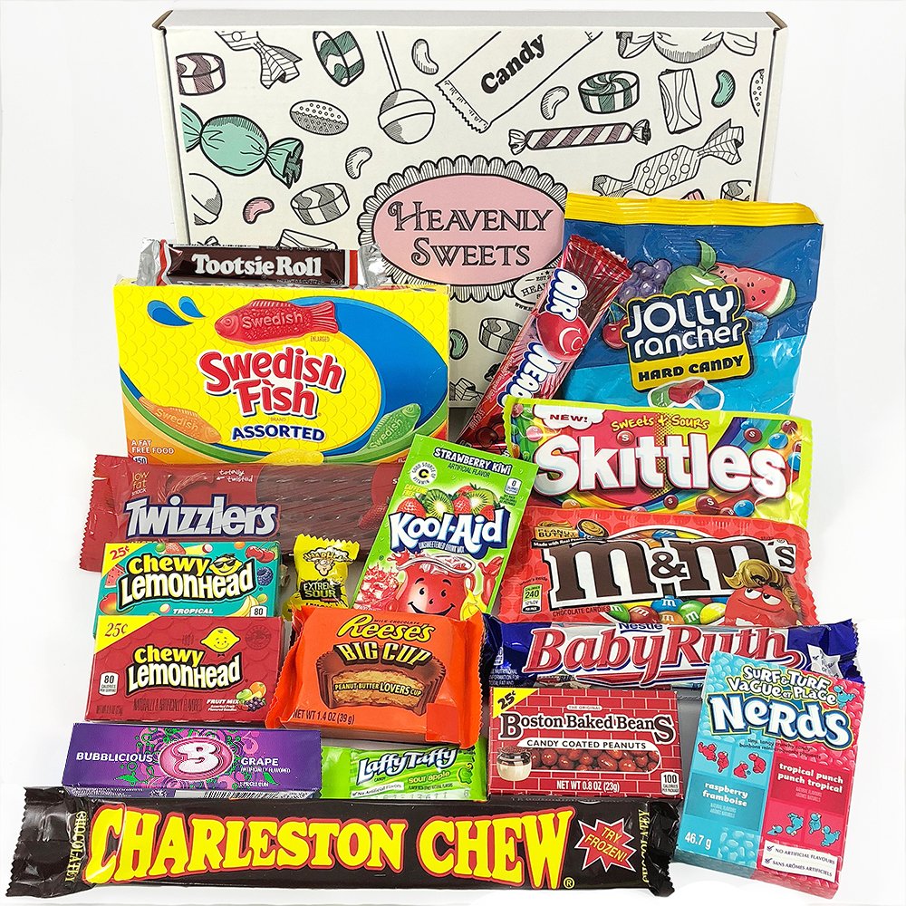 American Candy Box Hamper American Sweets and Chocolate Bar Gift Box