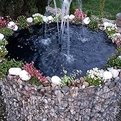 bellissa Gabionen-Wasserfass - 95560 - Wassertonne für den Garten