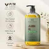 Botanic Hearth Jojoba Oil 8 fl oz 236 ml Hair Growth Scalp Treatment view 3