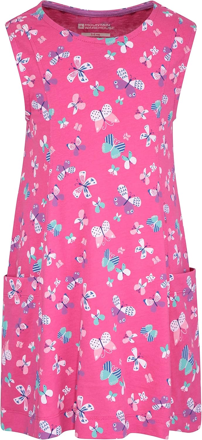 Mountain Warehouse Summer Time Kids Dress Lightweight Girls Dress