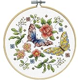 Design Works Crafts Janlynn Counted Cross Stitch Kit, Butterfly